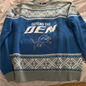 Detroit Lions Sweater NWOT XL